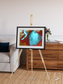 Glacial Passage, Malaspina Glacier Framed & Mounted Print