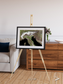 Tidal Patterns, Mediterranean Sea Framed & Mounted Print