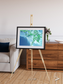 Arid Mosaic, Mississippi River Delta Framed & Mounted Print