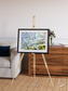 Islands in Blue, Niger River Framed & Mounted Print