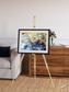Heat Scars, No Mans Land Framed & Mounted Print