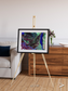 Braided Delta, Parana River Delta Framed & Mounted Print
