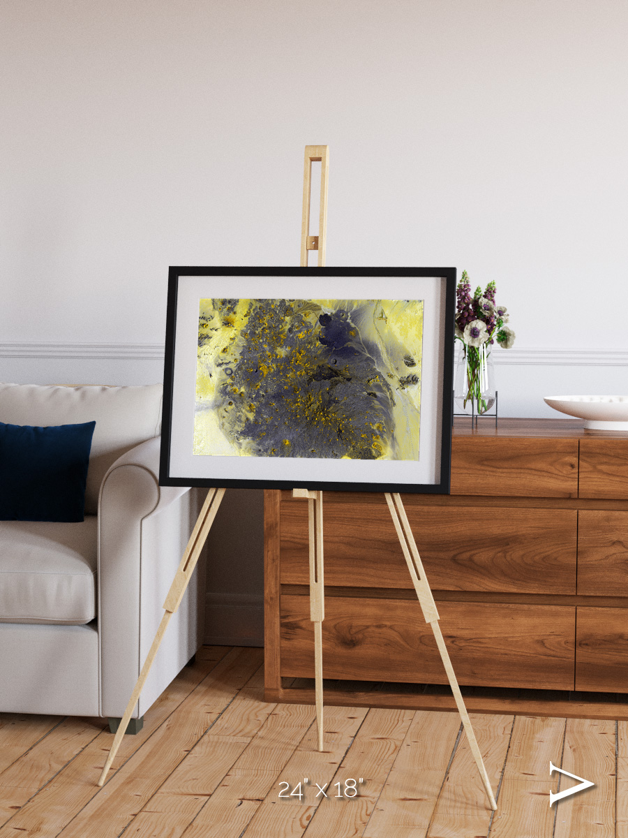 Dormant Giants, Pinacate Volcano Field Framed & Mounted Print