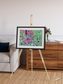Ice River, Yellowknife Wetlands Framed & Mounted Print