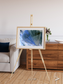 Sunlit Dunes, Alluvial Fan Framed & Mounted Print