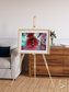 Lava Lines, Colima Volcano Framed & Mounted Print