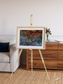 Geometric Fields, Eastern Kazakhstan Framed & Mounted Print