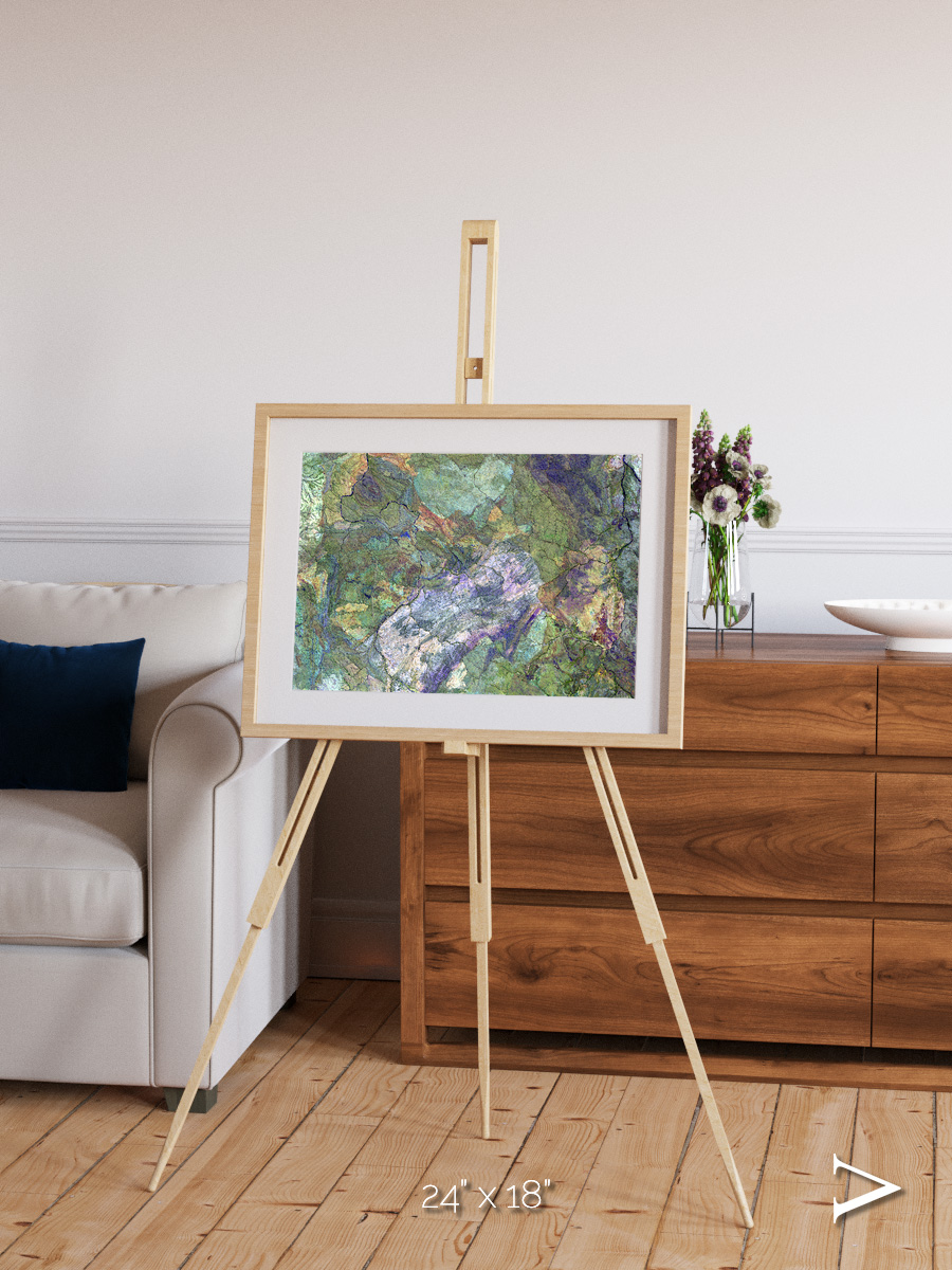 Sands in Motion, Great Sandy Desert Framed & Mounted Print