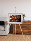 Striped Coast, Eyjafjörður Framed & Mounted Print