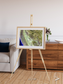 Channel Lines, Konari Iran Framed & Mounted Print