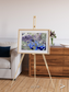 Lake Lines, Lake Carnegie Framed & Mounted Print