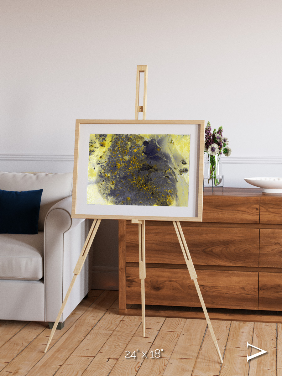 Dormant Giants, Pinacate Volcano Field Framed & Mounted Print