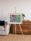 Ice River, Yellowknife Wetlands Framed & Mounted Print