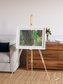Channel Lines, Barreal Blanco Framed & Mounted Print