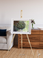 Windwritten Dunes, Brandberg Massif Framed & Mounted Print