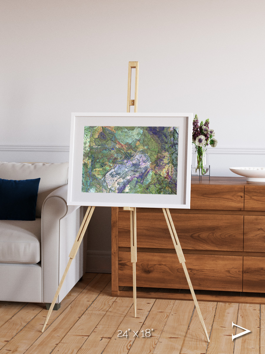 Sands in Motion, Great Sandy Desert Framed & Mounted Print
