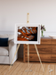 Striped Coast, Eyjafjörður Framed & Mounted Print