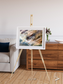 Lava Lines, Impact Framed & Mounted Print