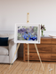 Lake Lines, Lake Carnegie Framed & Mounted Print