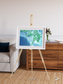 Arid Mosaic, Mississippi River Delta Framed & Mounted Print
