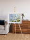 Islands in Blue, Niger River Framed & Mounted Print