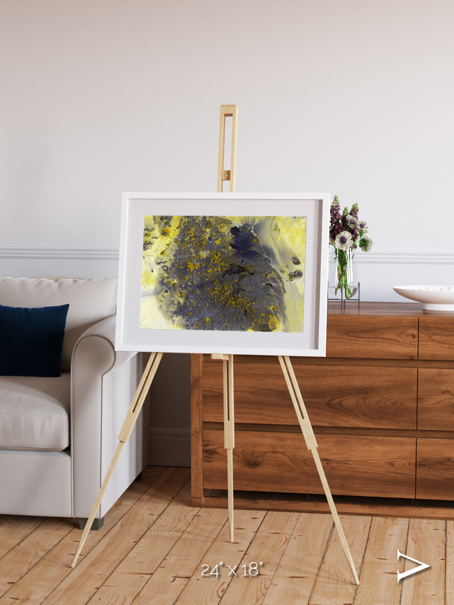 Dormant Giants, Pinacate Volcano Field Framed & Mounted Print