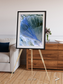 Sunlit Dunes, Alluvial Fan Framed & Mounted Print
