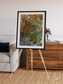 Ash and Stone, Anyuyskiy Volcano Framed & Mounted Print