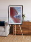 Wind Signatures, Empty Quarter Framed & Mounted Print