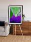 Delta Mosaic, Ganges River Delta Framed & Mounted Print