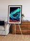 Frozen Currents, Foxe Basin Framed & Mounted Print