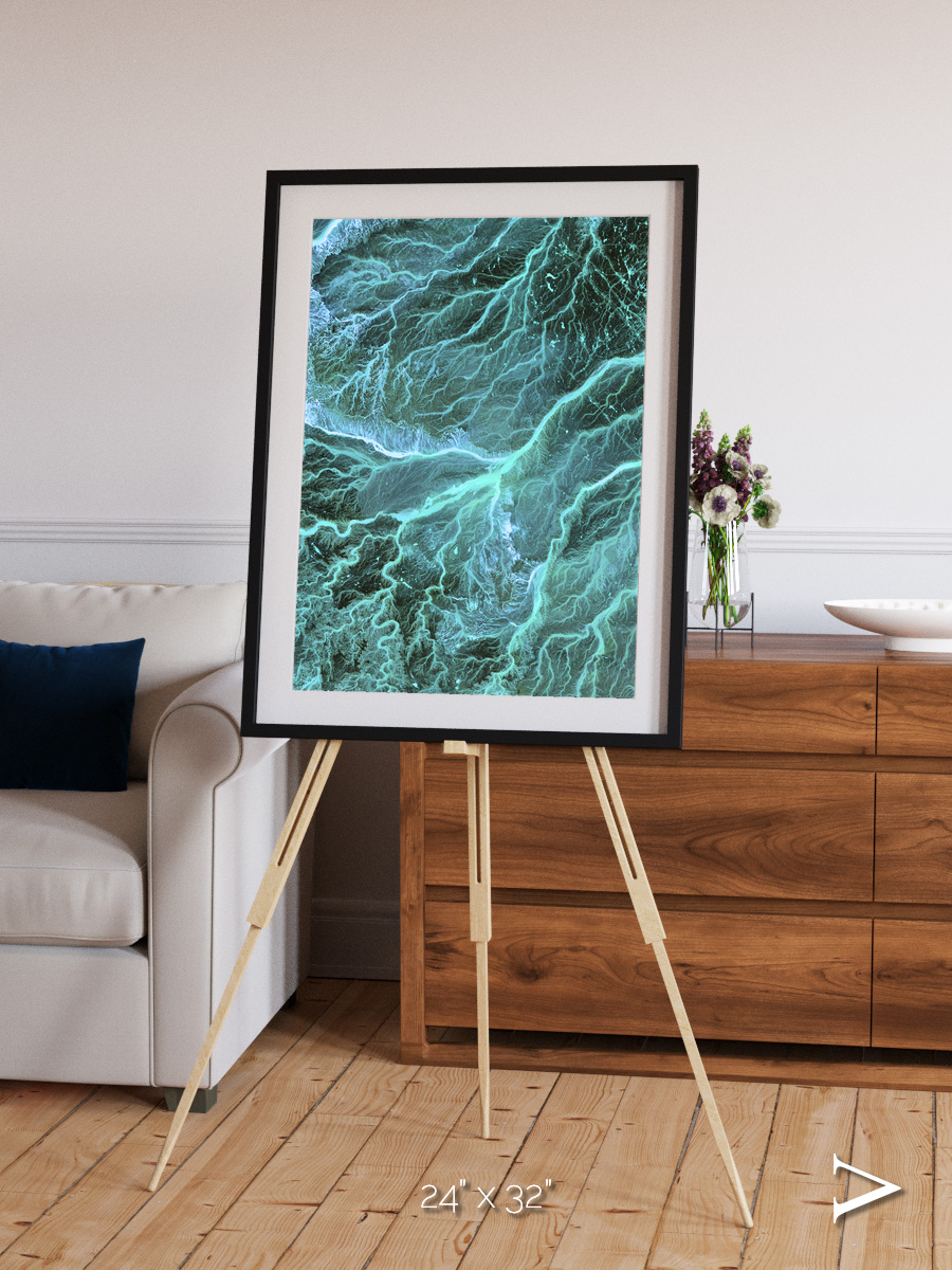 Waterways, Jordan Framed & Mounted Print