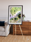 Folded Ridges, Kilimanjaro Framed & Mounted Print