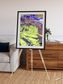 Lake Lines, Lake Amadeus Framed & Mounted Print