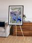 Lake Lines, Lake Carnegie Framed & Mounted Print