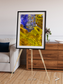 Saline Patterns, Lake Disappointment Framed & Mounted Print