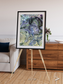 Mountain Textures, MacDonnell Ranges Framed & Mounted Print