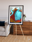 Glacial Passage, Malaspina Glacier Framed & Mounted Print