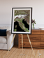 Tidal Patterns, Mediterranean Sea Framed & Mounted Print