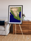 Windwritten Sands, Mexico and Central America Framed & Mounted Print