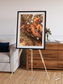 Sunlit Dunes, North America Framed & Mounted Print