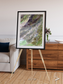 Rugged Relief, Sulaiman Mountains Framed & Mounted Print