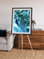 Heat Scars, Volcanoes Framed & Mounted Print