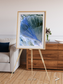 Sunlit Dunes, Alluvial Fan Framed & Mounted Print
