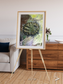 Windwritten Dunes, Brandberg Massif Framed & Mounted Print