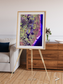 Wetland Mosaic, Cabo San Antonio Framed & Mounted Print