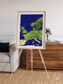 Arctic Outpost, Europe Framed & Mounted Print
