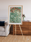 Patterns of Growth, Garden City Framed & Mounted Print