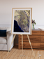 Fire Fields, Harrat Al Birk Framed & Mounted Print