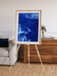 Wind Signatures, Ice Stars Framed & Mounted Print